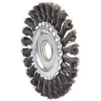Щетка дисковая витая 175x22.2 мм, проволока - сталь 0.50 мм DeBever DB80162102