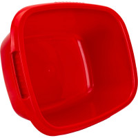 Таз Martika Водолей овальный 24л красный С623КРА