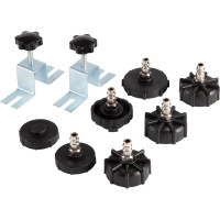 Набор приспособлений для замены тормозной жидкости AFFIX 5 л, комплект крышек адаптеров, 20 предметов AF10240005