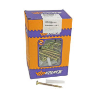 Набор белый дюбель VIPкрепеж 70 шт. 41566 VIP