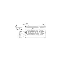 Перфорированный лоток DKC 150x50 L2000 35253