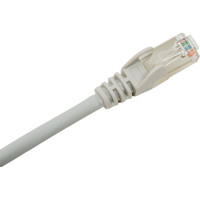 Патч-корд LANMASTER RJ45-RJ45, 4 пары, FTP, категория 5е, 0.5 м, серый, LSZH, LAN-PC45/S5E-0.5-GY