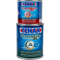 Эпоксидный клей Tenax Strong Edge 45 прозрачный/густой 1,0+0,5л 039210120