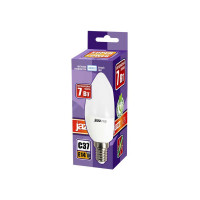 Светодиодная лампа Jazzway PLED-SP 7Вт C37 свеча 4000К нейтральный белый E14 560лм 230В/50Гц 5018884
