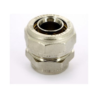 Муфта обжим Tiemme В 32х1', никелированная 1600039