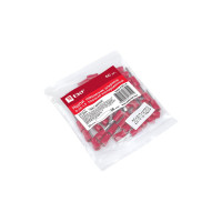 Штыревой плоский изолированный наконечник EKF НШПИ 0.25-1.5, 50 шт PROxima nshpi-0.25-1.5