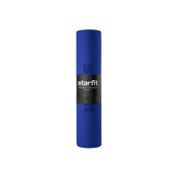 Коврик для йоги и фитнеса Starfit FM-201 TPE, 0.6 см, 183x61 см, синий/темно-синий ЦБ-00001595