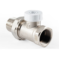 Настроечный клапан радиатора PROFACTOR прямой 3/4 PF RVS 377