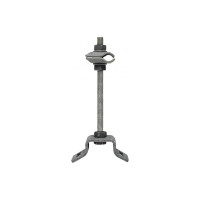 Держатель проводника для трубопроводов EKF L=110мм PROxima lp-38110