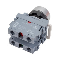Кнопка TDM ELECTRIC mp1-20g в сборе d22мм 1з+1р зеленая SQ0747-0002
