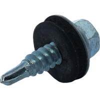 Саморез кровельный по дереву HARDWEX ТМ HWX2-W-P5-4.8x19 мм, св.№1, цинк, 250 шт. 5190000000751