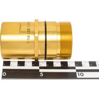 БРС TITAN LOCK 1 1/4in серия W резьбовая, ниппель, латунь, резьба NPT TL10WMN