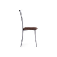 Стул Woodville Grigori горький шоколад, светлый мусс 453988