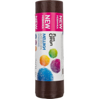Мешки для мусора Fun Clean суперпрочные, 240 л, 8 шт., коричневые, пвд 16567