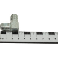 Уголок для малошумного компрессора наружная резьба 1/4" -3/4" Pegas pneumatic 4340