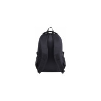 Универсальный рюкзак BRAUBERG High School 3 отделения, черный, красные детали, 46x31x18 см 271651