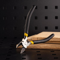 Мини-бокорезы DELI dl2715 125 мм, высокоуглеродистая сталь, твердость 56-60hrc, противоскользящая рукоять 119051