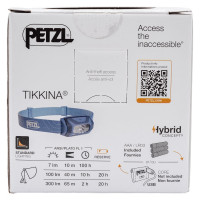Налобный светодиодный фонарь Petzl Lamp Tikkina синий, 300 лм, 3 AAA E060AA01