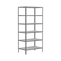 Металлический стеллаж Cobalt p мс 255 с 5-ю полками, 1000x500x2000 125434