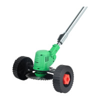 Аккумуляторный триммер-газонокосилка Zitrek GreenCut 20 Pro 20 В, Li-ion аккумулятор 2 шт, колеса 082-2005