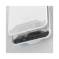 Стеновой клапан AERECO EHT2, гигрорегулируемый, цвет белый ЕТН1853