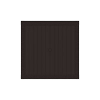 Садовый стол WORKY ротанг, 94x94x74 см, мокко ARD257736