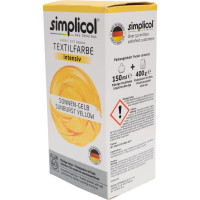 Краска для окрашивания текстиля Simplicol INTENSIV желтый 400 г 1801