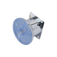 Ножка Tech-Krep металл, круглая, нерегулируемая, D50x50 мм, хром - накл. 148575
