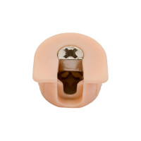 Эксцентриковая стяжка Tech-Krep/Zitar бежевая D20 мм 2 шт. пакет 153888