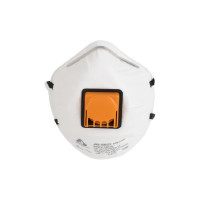 Респиратор с клапаном Jeta Safety  FFP2 NR D, чашеобразный, 10 шт JM-8622