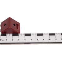 Мебельный уголок с шурупом Tech-Krep/Zitar красное дерево 4 шт. пакет 108986