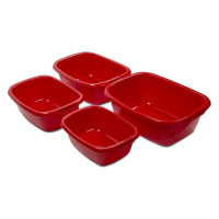 Таз Martika Водолей овальный 17л красный С622КРА