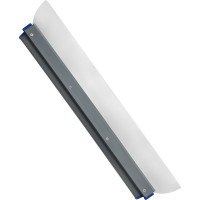 Шпатель-правило vertextools 600мм, толщина 0,5мм, алюминевый+нержавеющая сталь 1607-600
