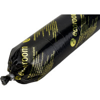 Клей-герметик гибридный полиуретановый ECOROOM серый, 600 мл 219-8-600-сер