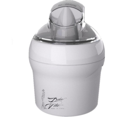 Nemox Мороженица безкомпрес DOLCE VITA 1,5L White 220-240V 50Hz 15W. Объем 1,5 л./ 900 гр. Корпус - пластик. Цвет белый. Чаша - нерж. сталь. 0034500280R01