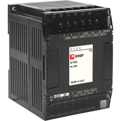 EKF Модуль аналогового вывода REMF 4 PRO-Logic REMF-A-4AO