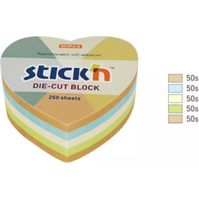 Самоклеящийся бумажный блок STICK`N 21837 1421629