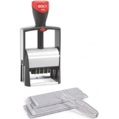 Металлический самонаборный датер Colop 2660 SET - F
