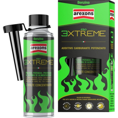 AREXONS PRO EXTREME BENZIN Супер очиститель топливной системы бензинового двигателя 325 мл Pro Extreme , шт 9674