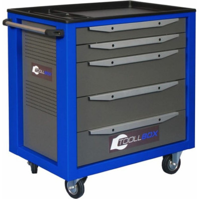 Toollbox Тележка инструментальная серии standart TBS-5 RAL 5005