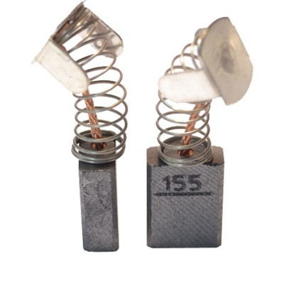 Комплект графитовых щеток 2 шт Makita oem CB-161/155/153 Asein 0848J