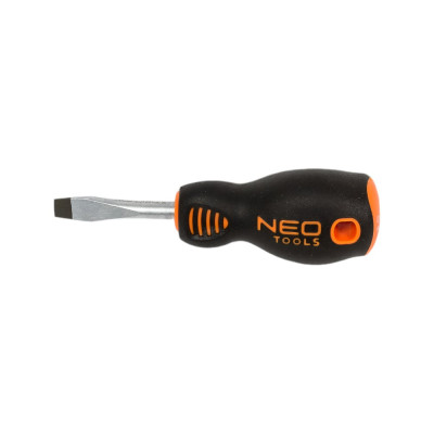 NEO Tools Отвертка шлицевая 6.5x38 мм, CrMo 04-001