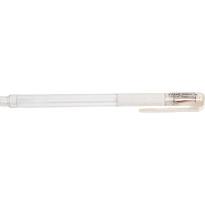 Pentel Ручка гелевая Hybrid gel Grip d 0.8 мм K118-LW белые чернила 586188