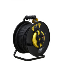 Inforce Силовой удлинитель на катушке 4гн. с/з КГт 3х1,5 16A 50м IP 44 GRANITE ZG 09-15-02
