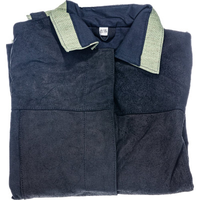 Костюм сварщика спилковый (размер M (48-50); рост 182-188 см; ГОСТ Р 12.4.247-2008) Gigant GT-110