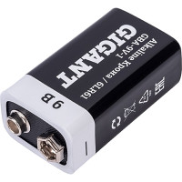 Gigant Батарейка Alkaline Крона/6LR61 блистер 1 шт. GBA-9V-1