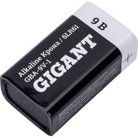 Gigant Батарейка Alkaline Крона/6LR61 блистер 1 шт. GBA-9V-1