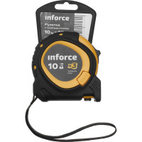 Inforce Рулетка с тройным стопом 10х25 06-11-78