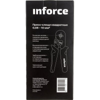 Inforce Пресс клещи квадратные 0.08-10 мм2 06-19-10