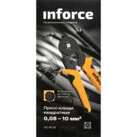 Inforce Пресс клещи квадратные 0.08-10 мм2 06-19-10